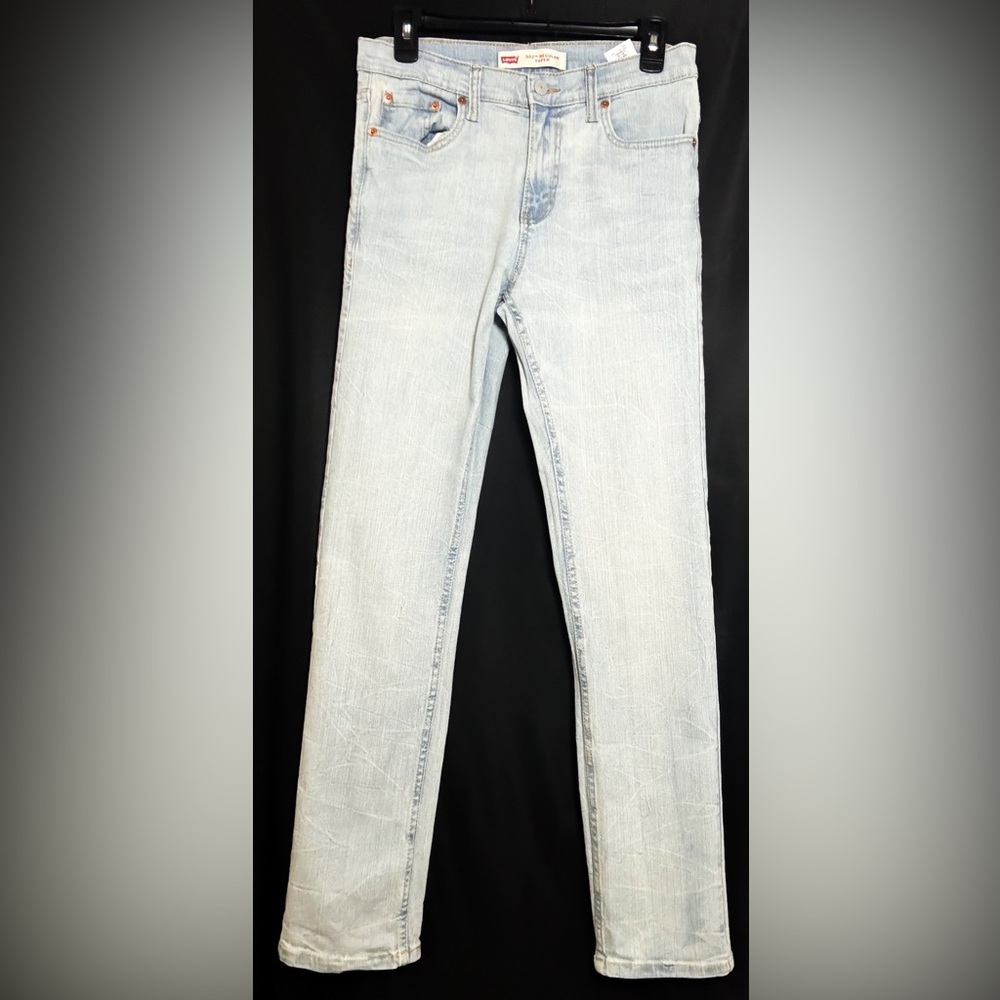 Levi’s Light Blue, Acid Wash, Taper Cut Jeans 16REG W28 L28